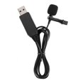 thumbnail image 1 of Micrófono con enchufe USB, minicuello con enchufe USB, micrófono con clip para cuello, funcionalidad versátil, 1 of 8