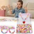 thumbnail image 2 of BINGLI Kids DIY Bead Jewelry Making Kit, Beads for Girls Art and Craft Bracelets Necklace Hairband and Rings Toy for Age 4 5 6 7 8 9 10 11 Year Old Girl Christmas Gifts, 2 of 7
