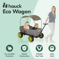 thumbnail image 2 of hauck Eco Folding Wagon with Multipurpose Hand Pulled Utility, Forest Green, 2 of 8