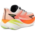 thumbnail image 3 of Hoka Mens Mach X 3 White/Neon Tangerine Size 10.5 US Men, 3 of 7