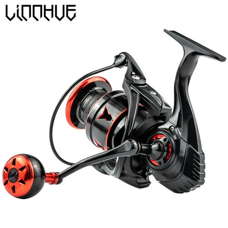 LINNHUE Fishing Reel 2800-7800 6BB Max Drag12kg Metal Grip Long Shot Spinning Reel Fishing Accessories All For Fishing Equipment