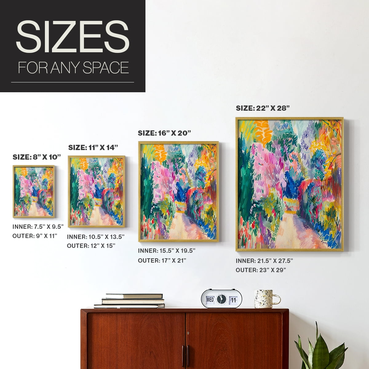 Matisse XLII Framed Print - Solid Wood