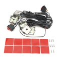 thumbnail image 5 of (CC 12 V, blanco) - Kit de luces interiores ultrabrillantes de 40 LED para automóviles, camiones, vehículos recreativos, caravanas y luces de techo, 5 of 5