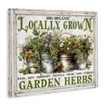 thumbnail image 4 of Stupell Industries Vintage Herbs in Buckets Plants & Flowers Painting Wrapped Canvas Art Print Wall Art, 30 x 24, 4 of 8
