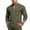 1#Army Green, variant on IAJDKMEK Men's Long Sleeve Henley T-Shirts - Solid Color Linen V-Neck Pullover Tee Button Down for Men with Relaxed Fit and Breathable Cotton Linen,Army Green L