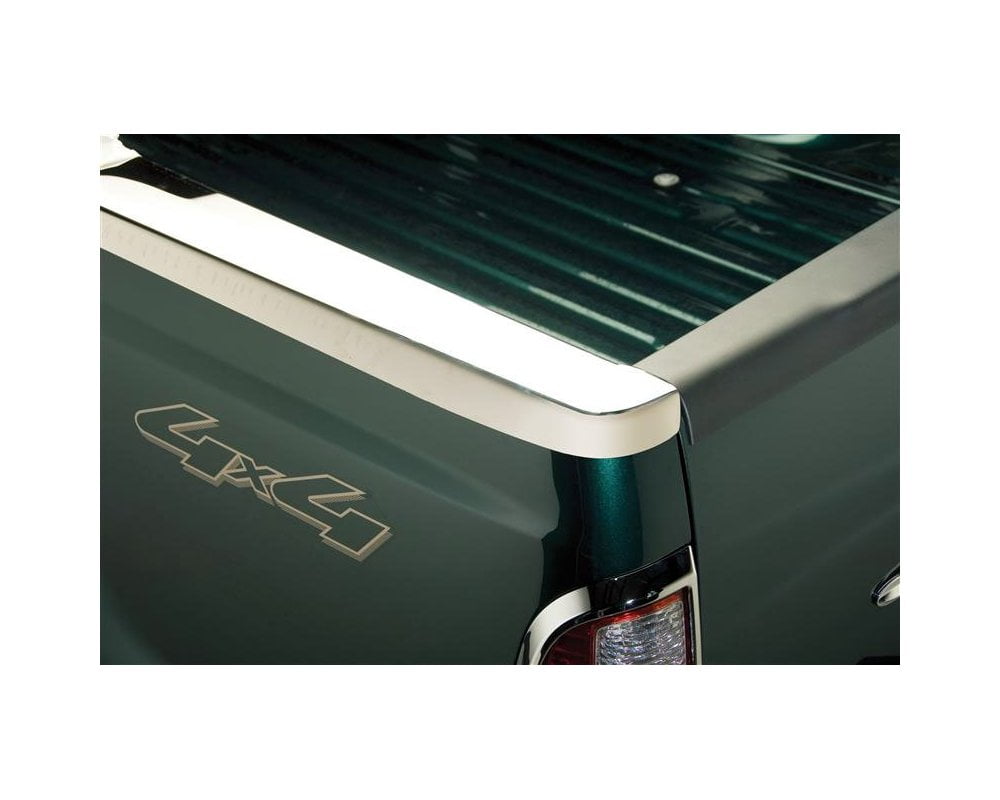 Putco 59598 Bed Rail Cap For Toyota Tundra, Polished Stainless Steel