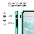 thumbnail image 4 of BELTRON aquaLife Waterproof, Shock & Drop Proof, Dirt Proof, Heavy Duty Case Compatible with: iPhone 7/8 Plus IP68 Rated, MIL-STD-810G Certified Features: 360 Watertight Sealed Design Teal, 4 of 8