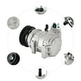 thumbnail image 4 of Toyota Corolla A/C Compressor, 6 Pulley Grooves, 12V, PAG100 Oil Type,&nbsp; Replacement for 2010-2012 Kia Rondo, Efficient Cooling, 4 of 5