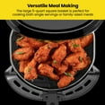 thumbnail image 4 of Chefman Freidora de Aire Digital Air Fryer, 5 Litros, Fr&iacute;e sin Aceite, TurboFry, Negra Chefman NA, 4 of 5