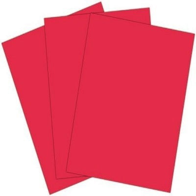 CONSTRUCTION PAPER 9X12 RED, 48 SHEETS/PACK | Walmart Canada