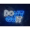 thumbnail image 4 of Handmadetneonsign Do It Don't Quit Neon Sign, Wall Decor, Quote Neon Sign, Best Neon Gift, 4 of 5