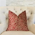 thumbnail image 2 of Plutus PBRA2292-1818-DP Oasis Waves Red Luxury Throw Pillow, 18 x 18 in., 2 of 3