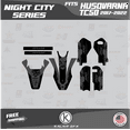 thumbnail image 2 of Kalair GFX Graphics Kit for Husqvarna TC50 (2019-2023) Night-city Series, 2 of 5