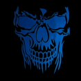 thumbnail image 4 of Cars Sticker, Cool Skull Vinyl Sticker, Punk Skull Sticker For Car / Truck / Trailer / Room / Window / Door, 4 of 6