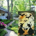 thumbnail image 4 of PHYHOO Black Cat Ghost Bat Happy Halloween Garden Flag Double Sided for Outdoor House Yard Decoration -B White, 4 of 6