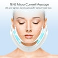 thumbnail image 2 of Electric V-Face Machine, V Face Lift Double Chin Remove Device 5 Color Light Skin Repair Photon Therapy Face Slimming Instrument, Pulse TENS Microcurrent Cellulite Massagers with Remote Control, White, 2 of 11
