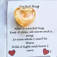 thumbnail image 4 of Birdeem Heart Shape Stone Crafts Pocket Love Gift Colored Healing Stone Home Decor Home Decor, 4 of 5