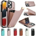 thumbnail image 2 of Phone case for iPhone15promax/14plus/13/12/11 business style card holder phone leather cover, 2 of 11