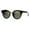 black gold, variant on Womens Round Mirror Lens Cat Eye Horn Rim Horned Sunglasses Black Blue