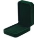 thumbnail image 2 of Caja colgante ZHAOCHENG de terciopelo verde oscuro, 2 of 5