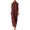 A-Red630, variant on XIAOCHA Women's Ruffle Summer Maxi Dress Halter Neck Beach Summer Long Gown