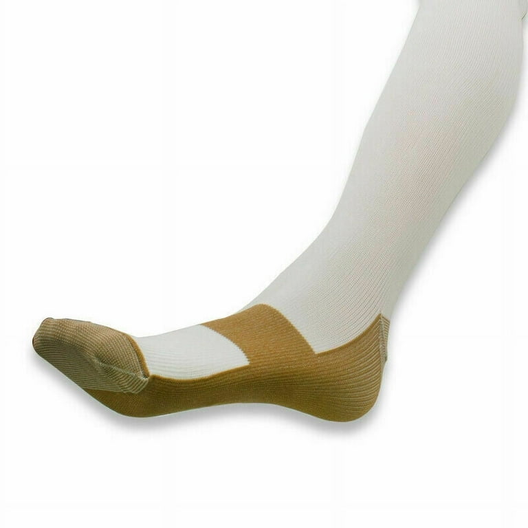 Iseasoo 3 Pairs Copper Compression Socks for Women&Men Circulation