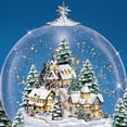 thumbnail image 2 of Globo de Nieve Musical The Bradford Exchange Thomas Kinkade 24 cm, 2 of 5
