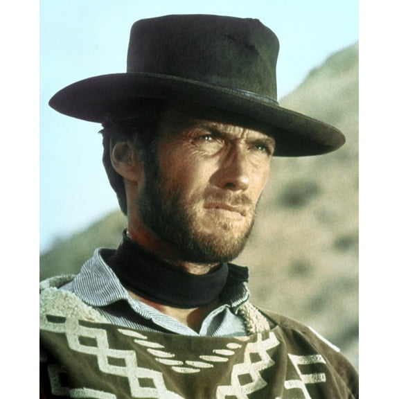 Clint Eastwood The Good The Bad & Ugly Color 24X36 Classic Hollywood Poster