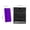 A-Purple, variant on Portable Foldable Clipboard File Folder - Elastic Strap Fixed Expanding Document Organizer Lightweight Paper Storage Pouch for Office Worker Daily Document Sorting