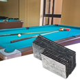 thumbnail image 6 of 12Pcs Billiard Pool Table Cushion Rubber Facings Replacement Rubber Pad for Angle, 6 of 8