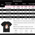 thumbnail image 3 of HCNTES Girls Halloween T Shirt Cute Halloween Tee for Girls Ghost Graphic Short Sleeve Crew Neck Kids Fall Shirt 1T-12T, 3 of 5