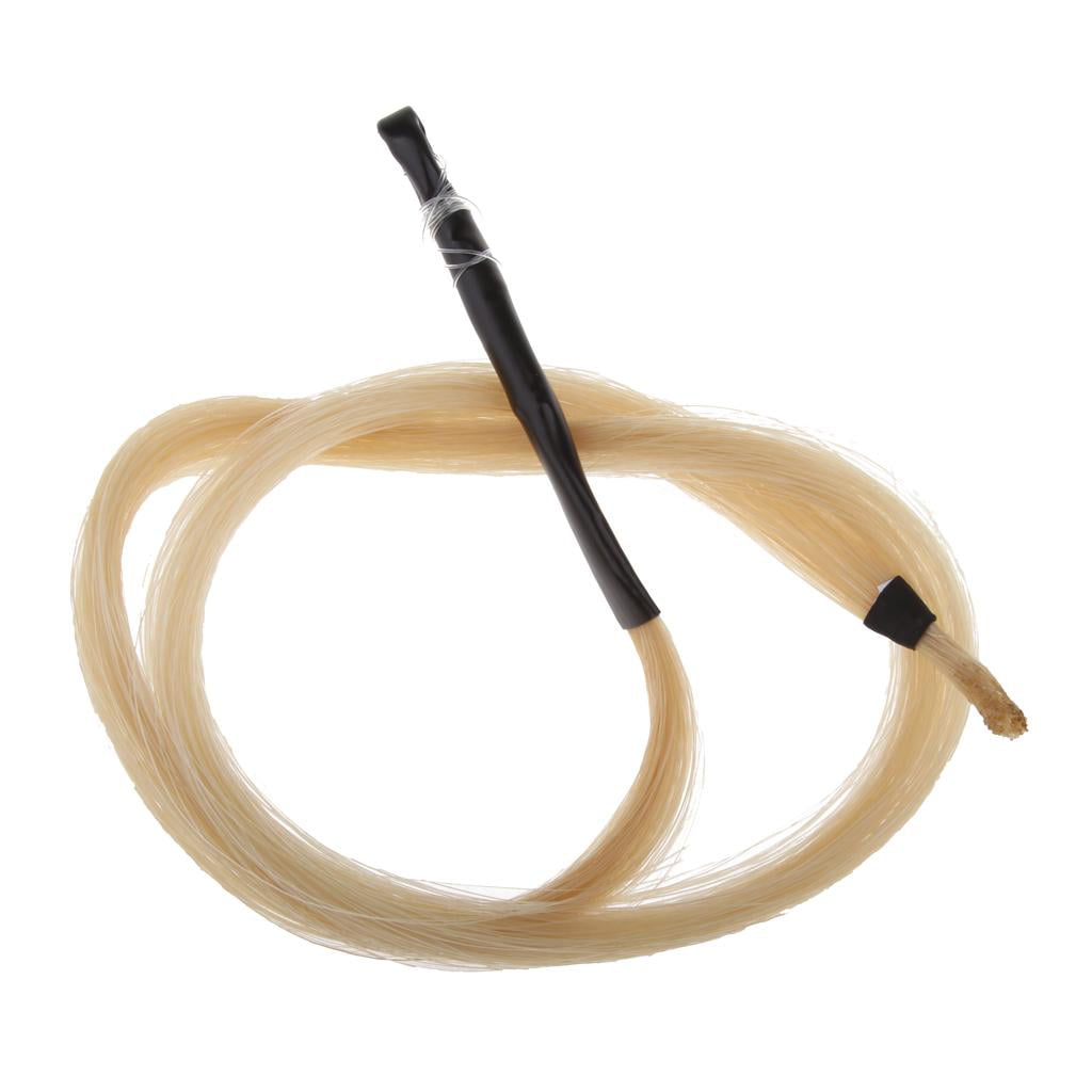 Erhu Bow Natural Bambù & Bianco Scatola stelo capelli per String strumento 