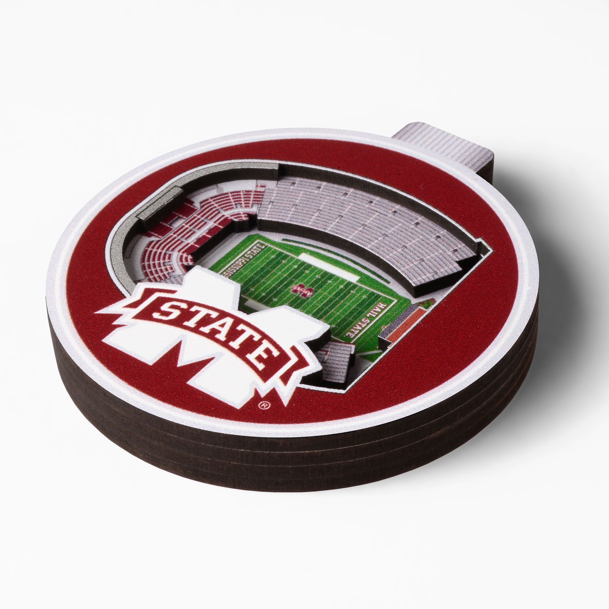 YouTheFan NCAA Mississippi State Bulldogs 3D StadiumView Ornament