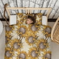 thumbnail image 3 of Sunflower Duvet Cover and Pillowcase Set for Single Bedding, Bedroom Accessories for Kids Teens, 3 of 5