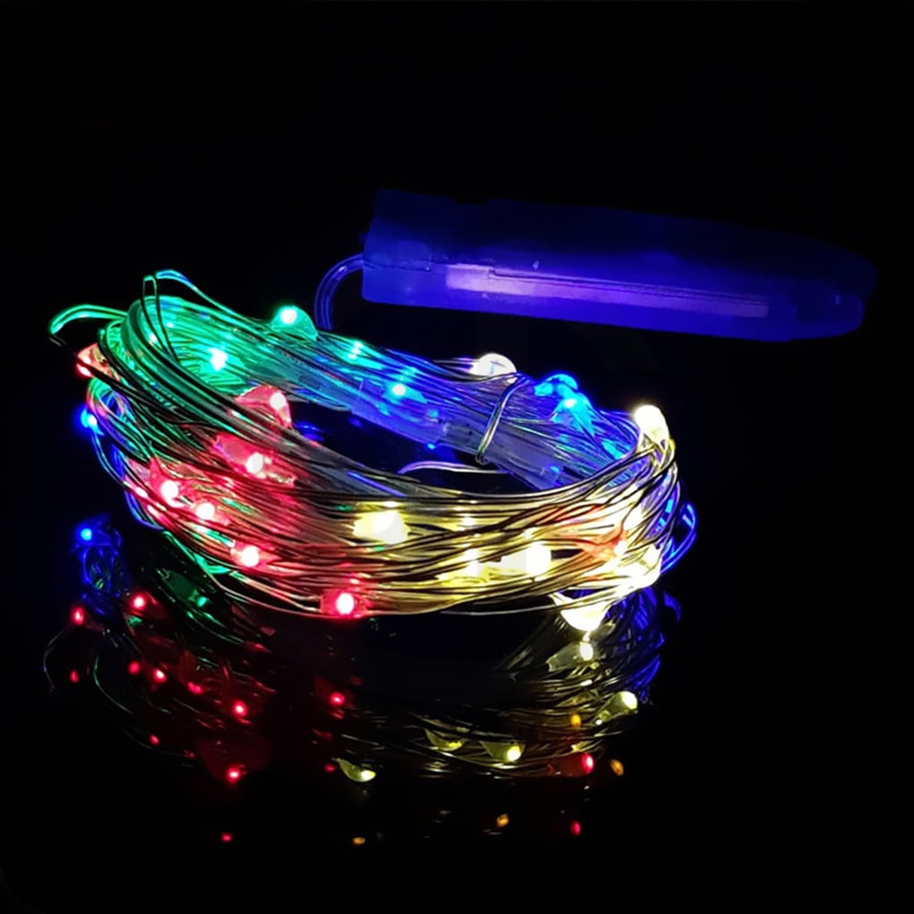 4M EARTH TONE COTTON BALL LED BATTERY STRING LIGHTS Baby room Kid's room 