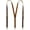 Dark Brown, variant on Genuine Leather Suspenders for Men, Y Design Leather Suspenders