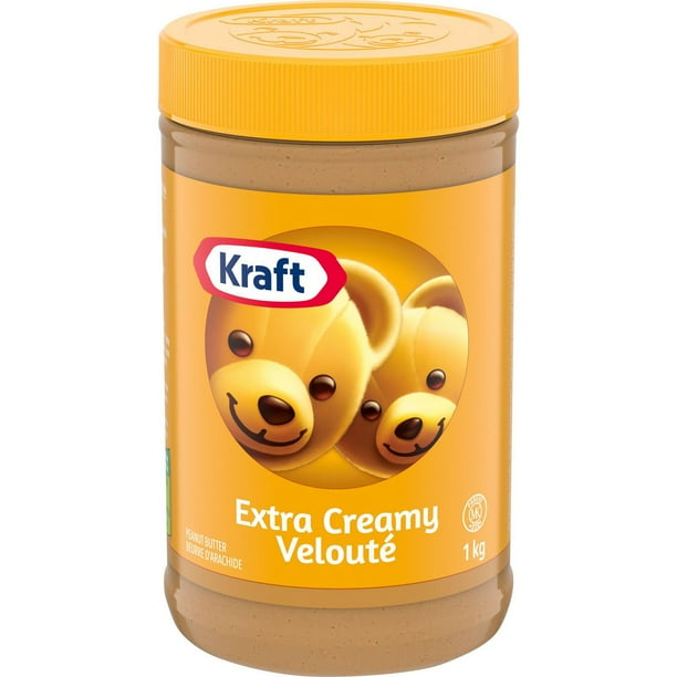 Kraft Extra Creamy Peanut Butter, 1kg Walmart.ca