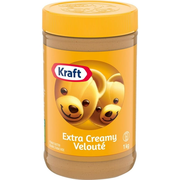 Beurre d’arachide velouté Kraft 1kg