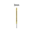 thumbnail image 2 of Hss Drill Bit Spiral Screw Metric Composite Tap for Wood Cutting Drilling 3Mm, 2 of 8