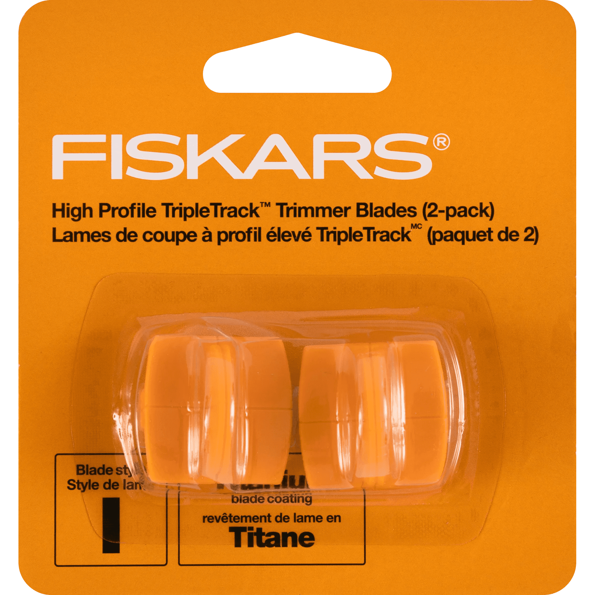 Titanium High Profile TripleTrack™ Cutting Blades (2pk, Style I)