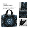 thumbnail image 4 of 16" Laptop Briefcase for Work Travel Laptop Shoulder Bag Carrying Handbag Laptop Case Explosion Of Blue Ink, 4 of 8