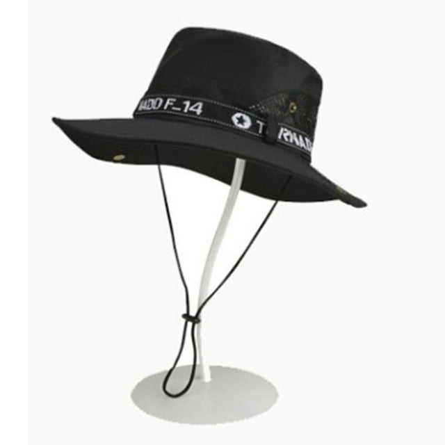 Chapeau de Pêcheur pour Hommes Été Extérieur Protection Solaire Visage Protection UV Grand Bord