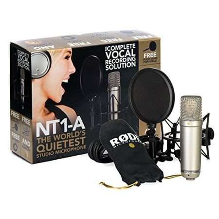 rode nt1a anniversary vocal condenser microphone (Best Preamp For Rode Nt1a)