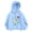 0#$-Blue1347, variant on Hiijoy Girls Casual Cute Hoodie Cozy Loose Fit Pullover Long Sleeve Sweatshirt, Black, Sizes 3-10