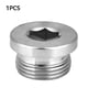 thumbnail image 2 of Cabeza de tapón de tornillo NikouMX Acero al carbono estándar BS hexagonal, 2 of 8