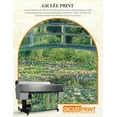thumbnail image 6 of DECORARTS - The Japanese Bridge (The Water-Lily Pond), Claude Monet Art Reproduction. Giclee Canvas Prints Wall Art for Home Decor 30x24", 6 of 7