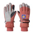 thumbnail image 2 of Kids Ski Gloves for Outdoor Sports4-9 Years Toddler Kids Boys Girls Gloves Winter Outdoor Windproof Warm Lock Temperature Ski Gloves, 2 of 4