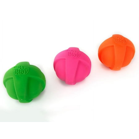 UPC: 0032700129200 | Hartz Dura Play Large Ball Dog Toy with Bacon Scent and Squeaker 3 Pack