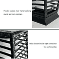 thumbnail image 2 of Strickland Home 31" Solar Powered Wicker Floor Lamp LED Outdoor Floor Lamp, 2 of 7