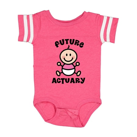 

Inktastic Future Actuary Baby Girl Gift Baby Girl Bodysuit